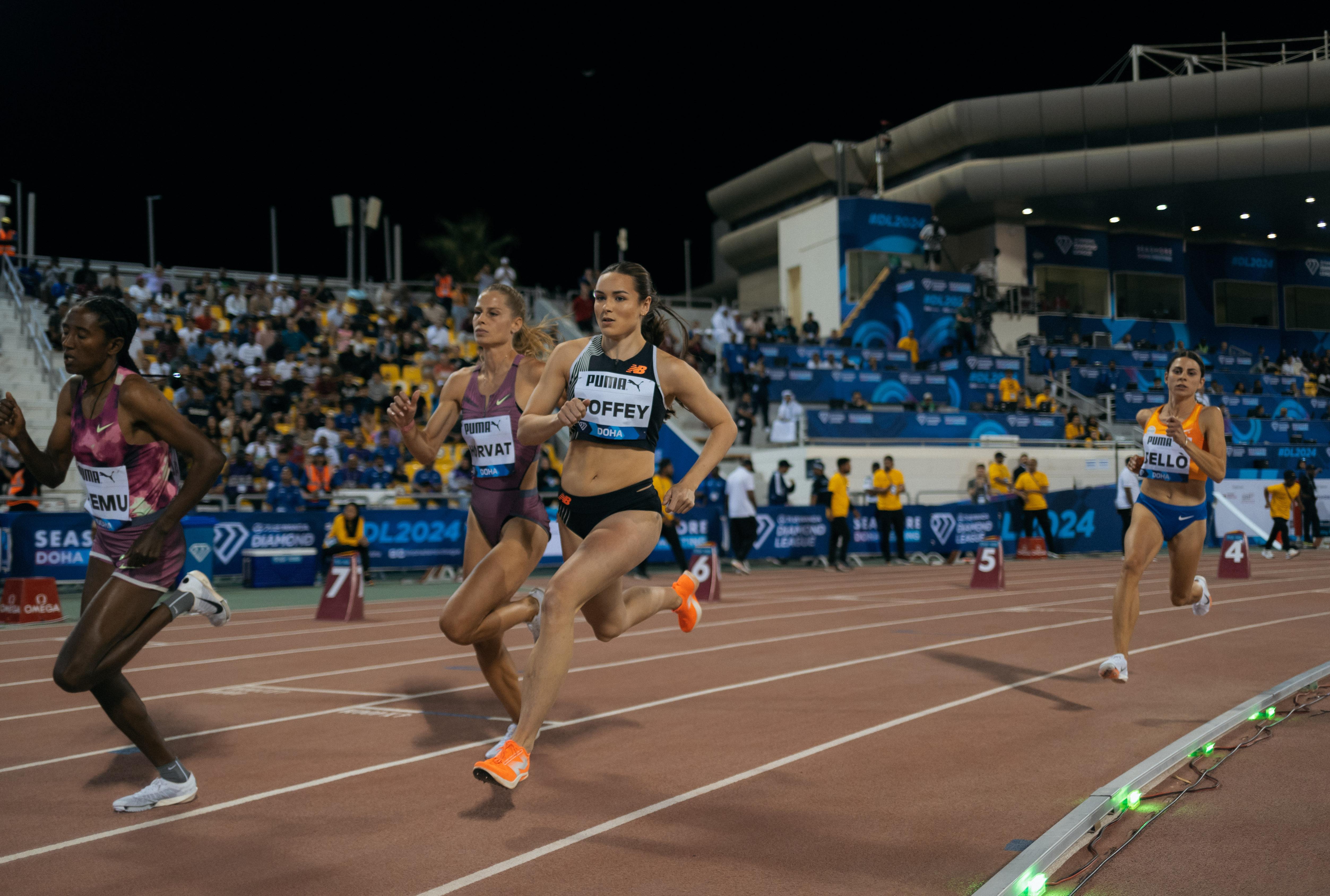 Isabelle Boffey Competing 