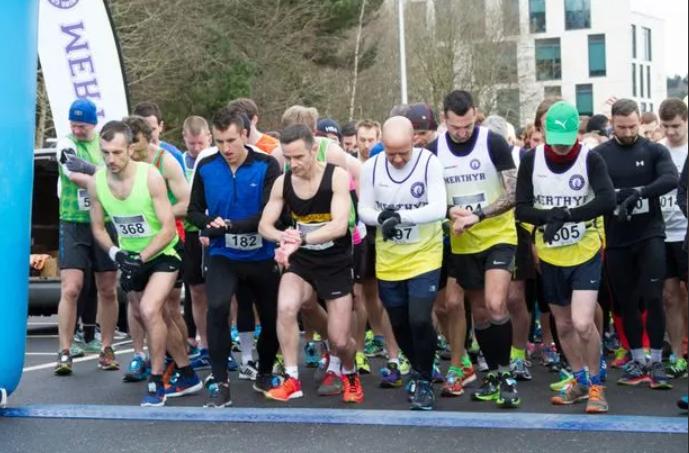 Merthyr Half Marathon Start