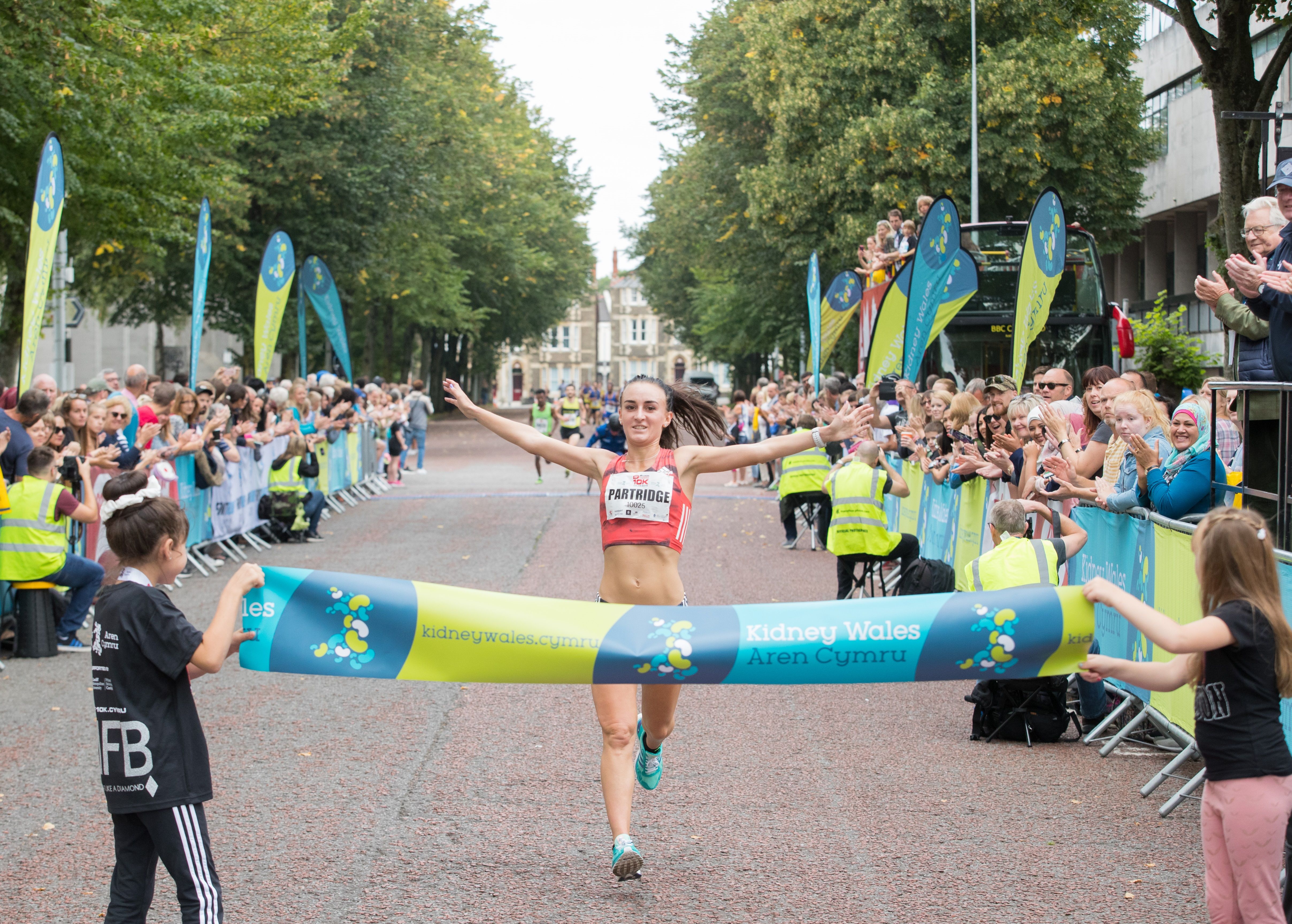 Cardiff 10k Finish