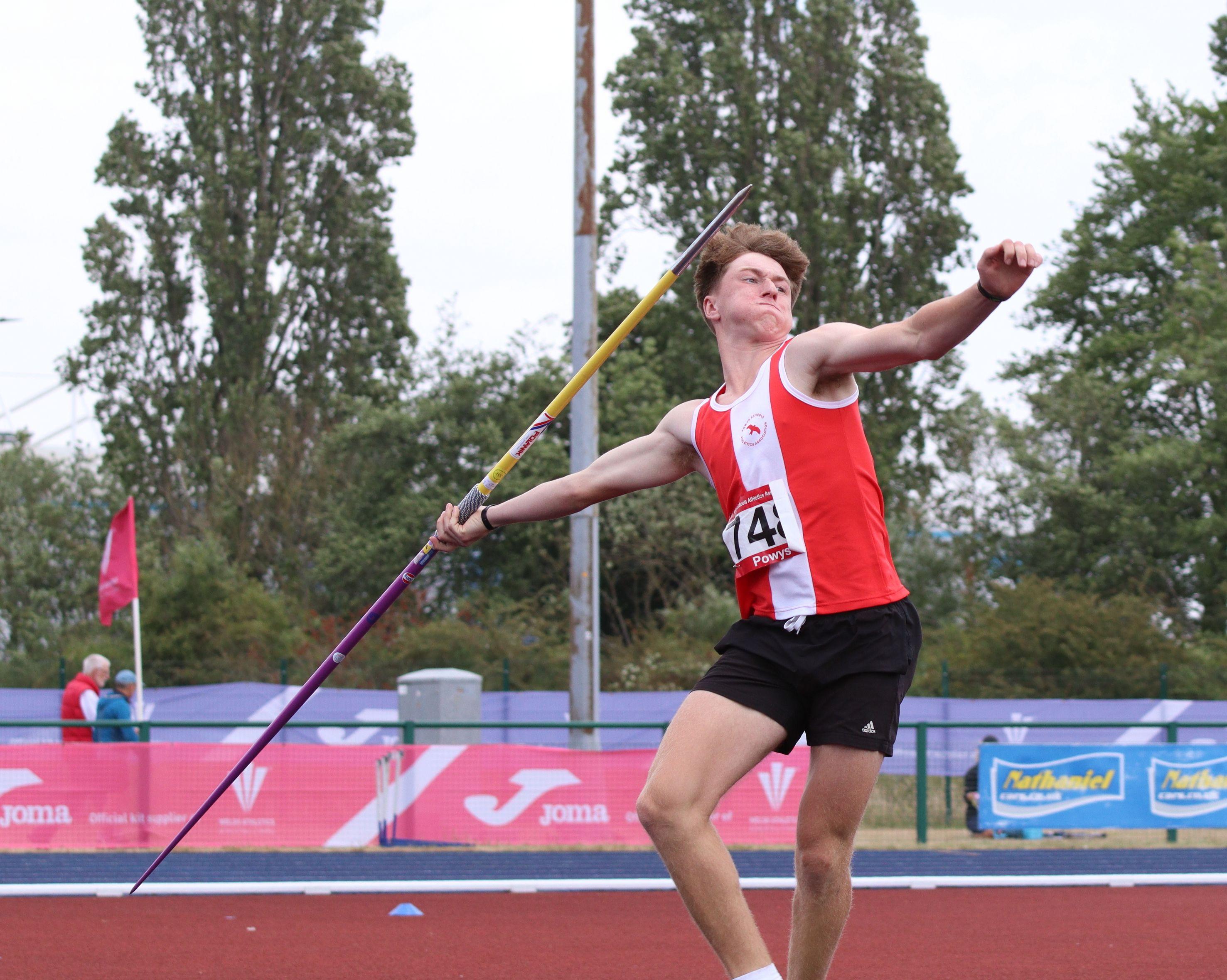Welsh Schools Javelin U17M