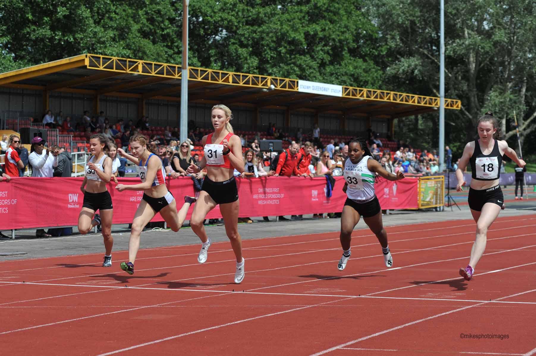 u17 100m Junior Champs