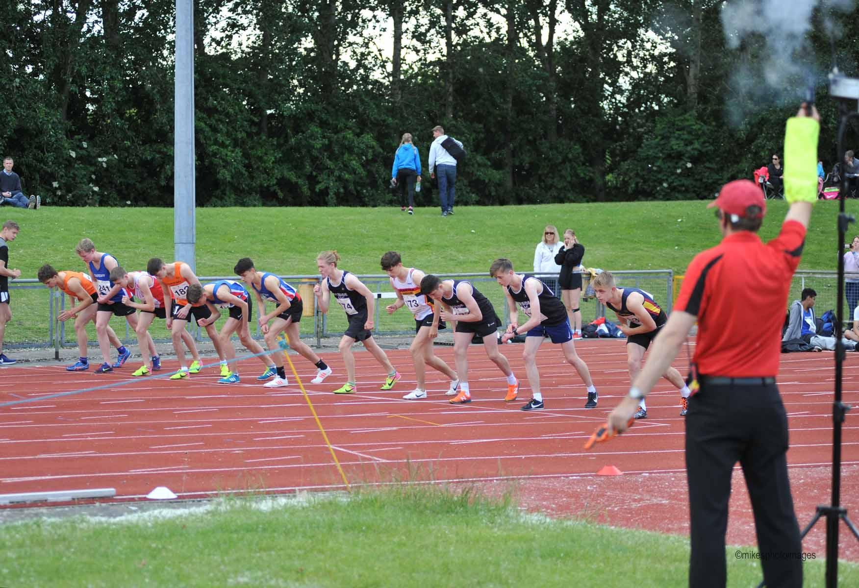 1500m start Jnr Champs Wrexham