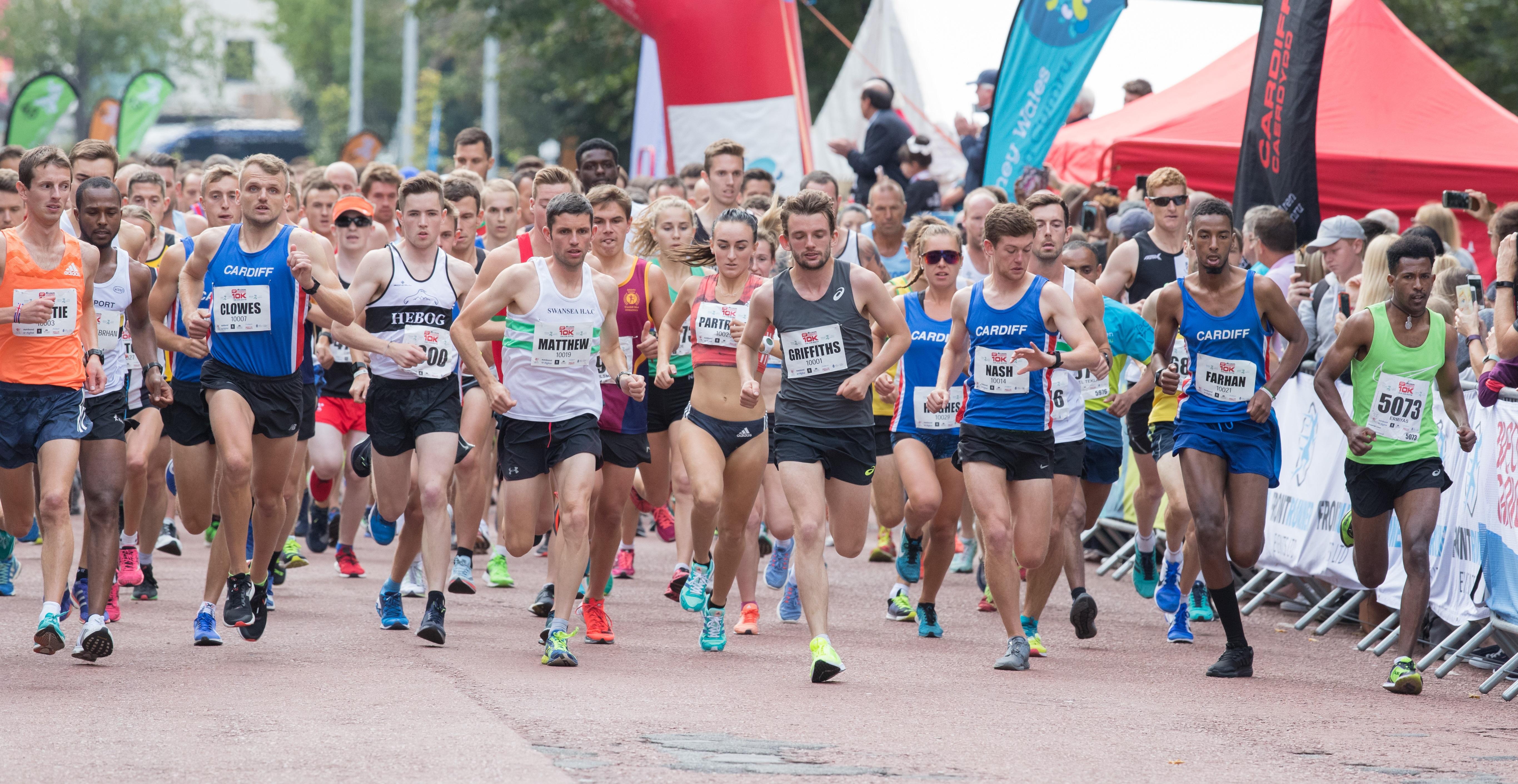 Cardiff 10k Start
