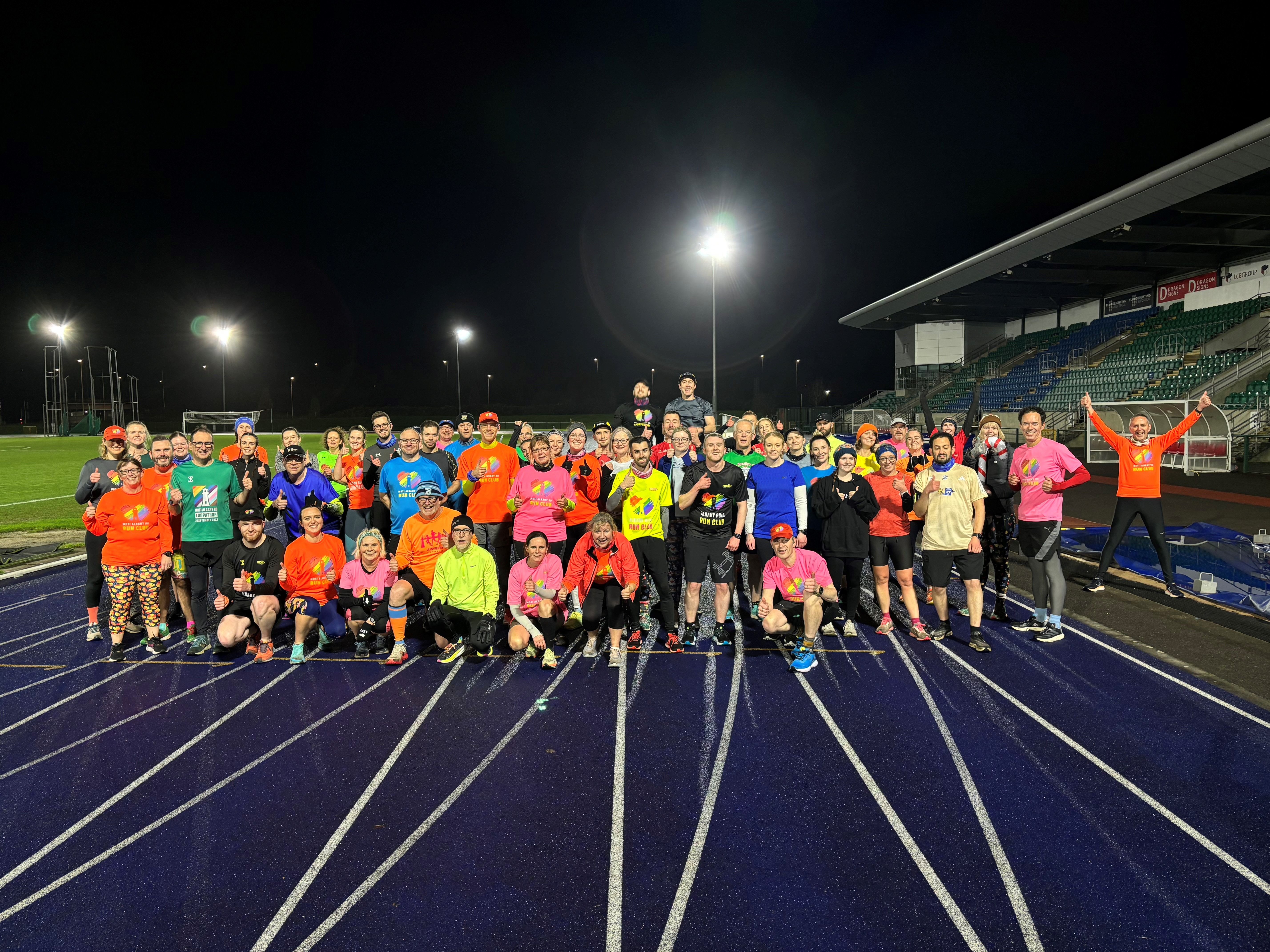 Albany Road Run Club Group Photo