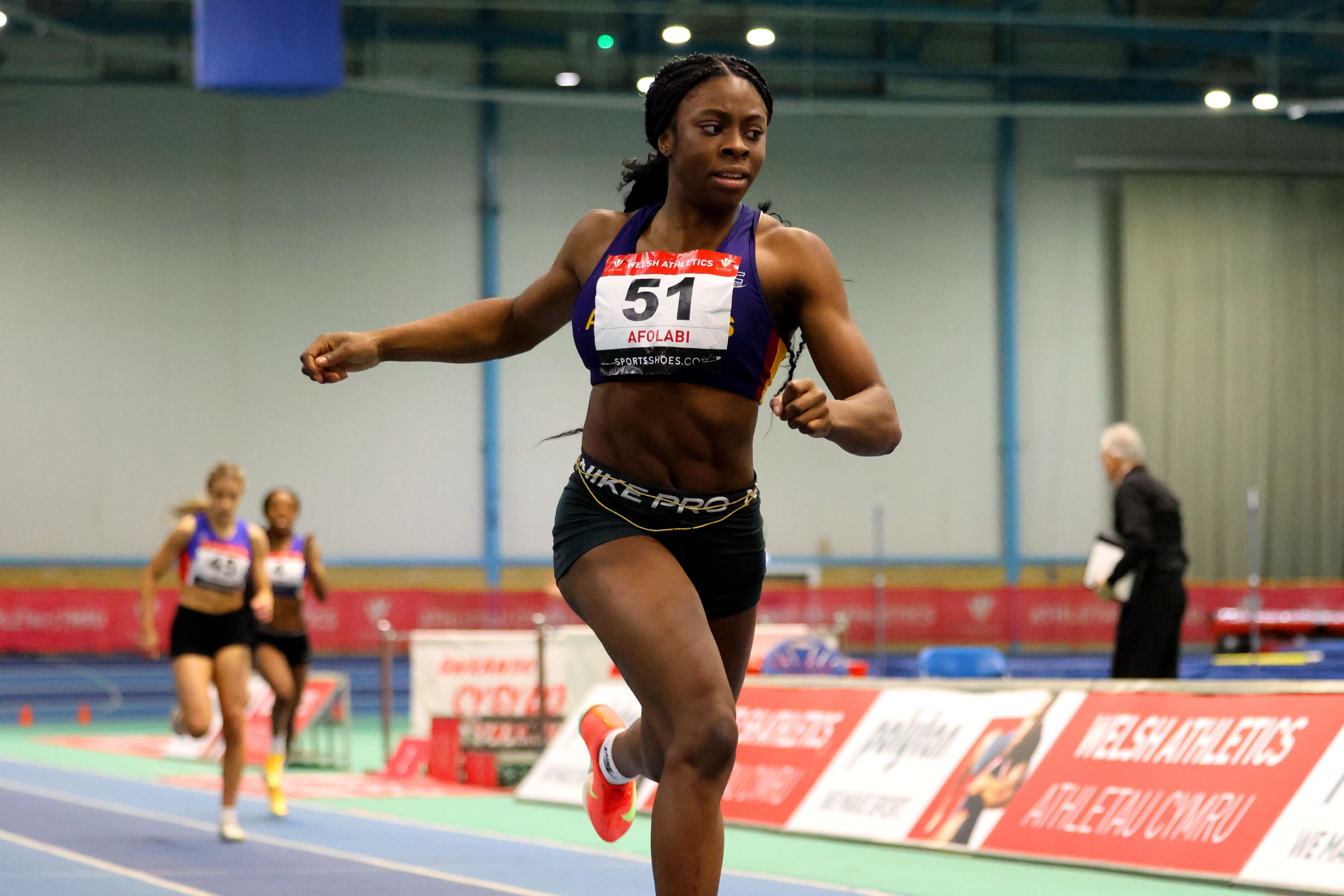 Aliyah Afolabi wins the Under-20 women's 200m..jpg