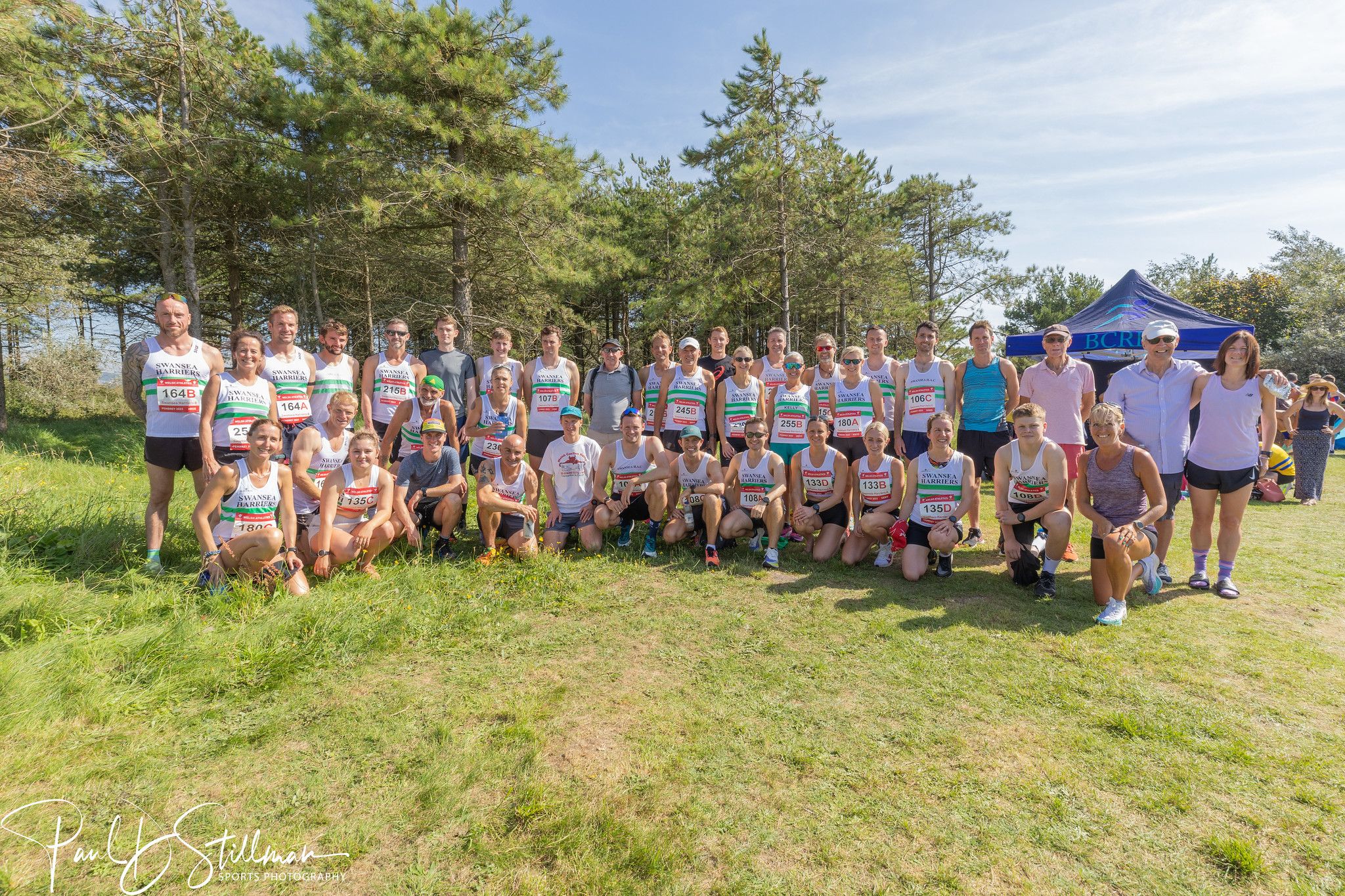 Swansea Harriers 2023 Welsh Road Relay Team.