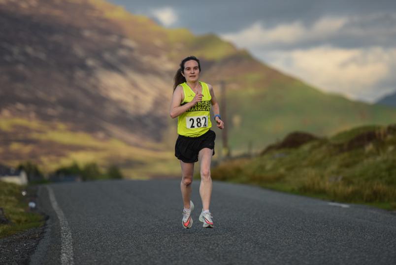 Rhostryfan 10km Lead woman