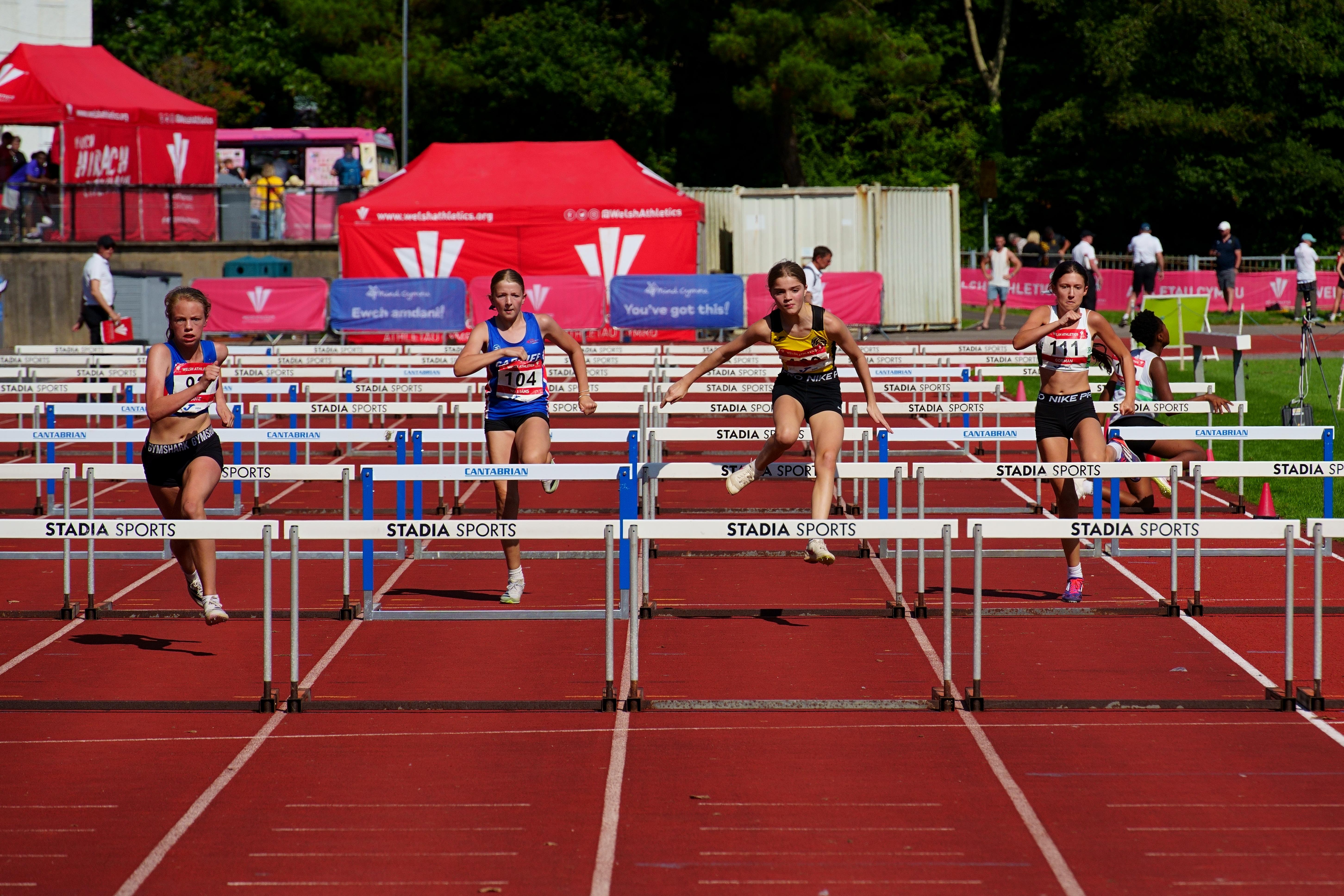 Junior champs 2024 girls Hurdles